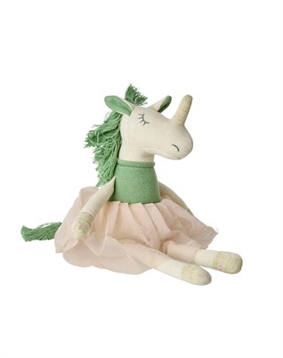 Kleine Einhorn Baumwoll Plüsch - Mehrfarbig